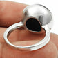 Natural Amethyst Gemstone Solitaire Purple Ring 925 Sterling Silver Y11