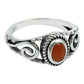Gift For Her Carnelian Gemstone Ring 925 Sterling Silver Jewelry S2