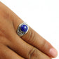 Gift For Woman Natural Lapis Lazuli Statement Ring 925 Silver R23