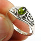 Natural Green Tourmaline Gemstone Ring 925 Silver Handmade Jewelry
