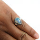925 Sterling Silver Natural Opal Gemstone Trendy Handmade Ring US 7
