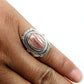 Gift For Her 925 Sterling Silver Natural Rhodochrosite Cocktail Ring R25