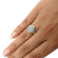 Aquamarine Gemstone Ring 925 Sterling Silver Traditional Jewelry
