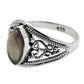 Gift For Her Cocktail Ring 925 Silver Natural Smoky Quartz Gemstone W27