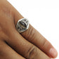 Gift For Her Cocktail Ring 925 Silver Natural Smoky Quartz Gemstone W27