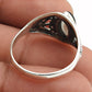 Gift For Her Cocktail Ring 925 Silver Natural Smoky Quartz Gemstone W27