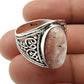 Natural Rhodochrosite Gemstone Ring 925 Silver Wholesale Jewelry Y8