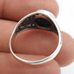 Natural Lapis Lazuli Solitaire Vintage Ring 925 Silver Gift For Girls N18