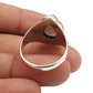 Sterling Silver Pear Labradorite Gemstone Ethnic Solitaire Birthday Ring