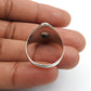 Gift For Woman 925 Silver Natural Rose Quartz Cocktail Boho Ring P13