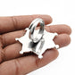 Ruby Gemstone 925 Sterling Silver Victoria Empress Cocktail Ring