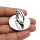 925 Silver Natural Pearl Statement Antique Flower Adjustable Ring