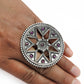 Women Gift Ruby Gemstone Statement Ring 925 Sterling Silver