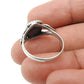 Natural Amethyst Gemstone 925 Sterling Silver Cocktail Ring For Girls E15