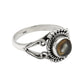 Gift For Woman 925 Silver Natural Smoky Quartz Stone Cocktail Ring O15
