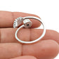 Natural Turquoise Gemstone Cocktail Leaf Adjustable Ring 925 Sterling Silver R9