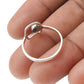 Natural Rainbow Moonstone Promise Band Birthday Ring 925 Sterling Silver