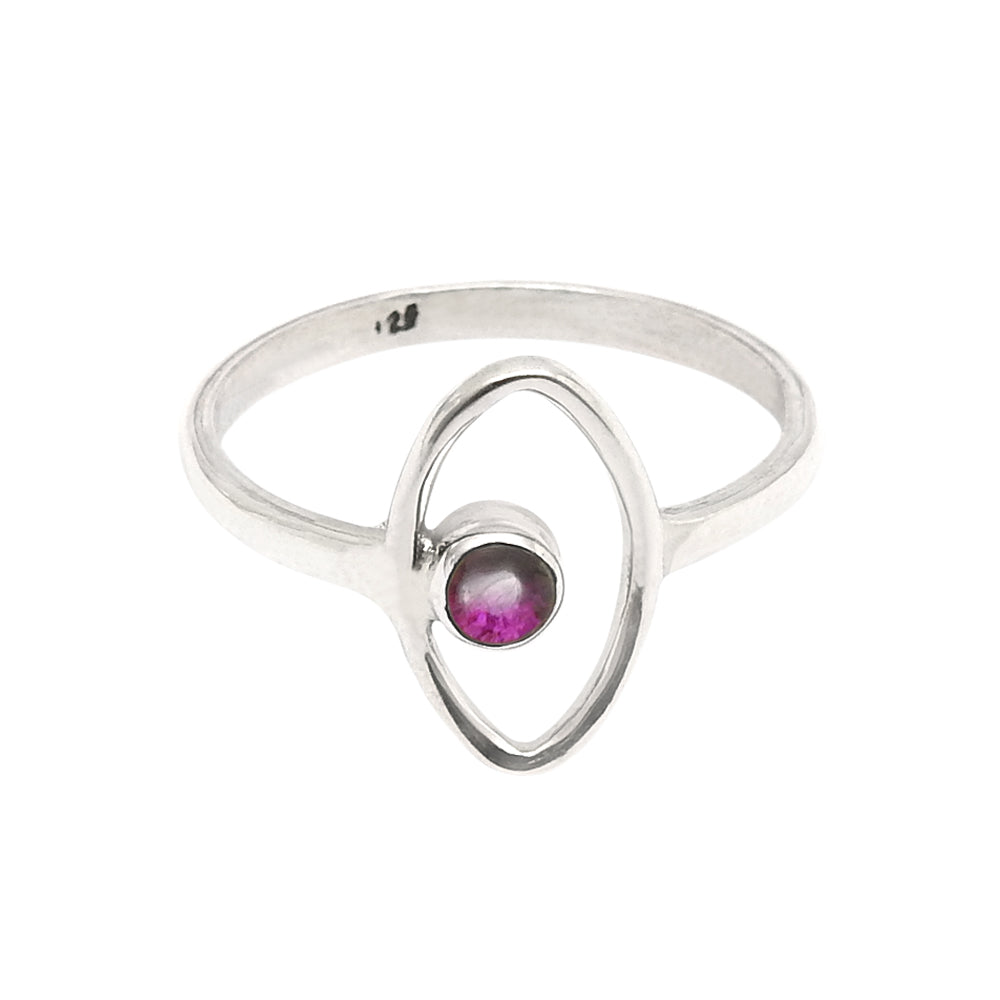 Ruby Gemstone 925 Silver Handmade Ring July Birthstone Jewelry