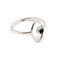 Black Onyx Gemstone Statement Band Daughter Evil Eye Ring 925 Sterling Silver