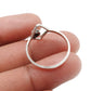 Natural Garnet 925 Sterling Silver Elegant Band Daughter Handcrafted Ring