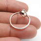 Green Onyx Stone 925 Silver Unique Bezel Band Wife Boho Statement Ring