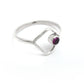 Ruby Gemstone Solid 925 Silver July Birthstone Ring