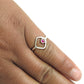 Ruby Gemstone Solid 925 Silver July Birthstone Ring