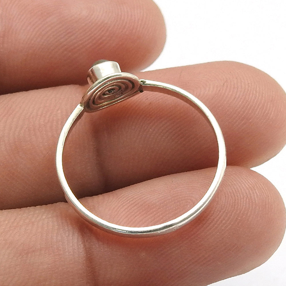 Pearl Ring 925 Sterling Silver Vintage Look Jewelry M1