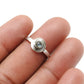 Third Eye Chakra Labradorite Gemstone 925 Silver Band Promise Ring Jewelry