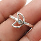 Labradorite Stone 925 Silver Statement Moon Cocktail Wedding Ring Jewelry