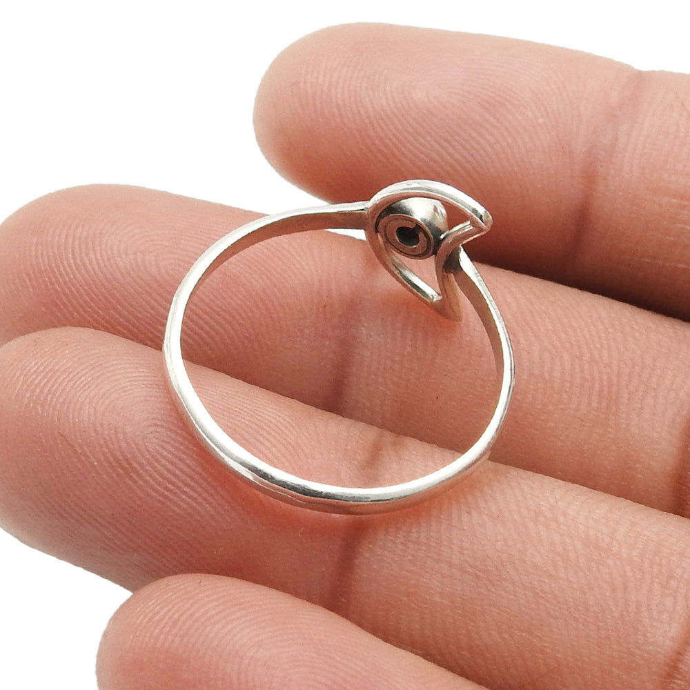 Rainbow Moonstone Gemstone 925 Silver Wedding Wife Engagement Band Ring