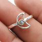 Rainbow Moonstone Gemstone 925 Silver Wedding Wife Engagement Band Ring