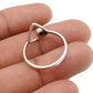 Labradorite Gemstone Statement Artisan Cocktail Ring Jewelry Solid Silver