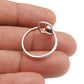 Labradorite Gemstone Sterling Silver Bezel Daughter Cocktail Ring Jewelry