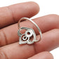 Round Natural Red Onyx Wife Crown Wedding Band New Ring 925 Sterling Silver