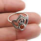 Sacral Chakra Carnelian Gemstone Sterling Silver New Band Crown Trendy Ring