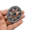 Ruby Gemstone 925 Sterling Silver Adjustable Ring Statement Jewelry