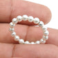 Natural Freshwater Pearl Ring 925 Sterling Silver Jewelry Wedding Ring