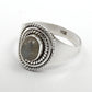 Labradorite Stone 925 Sterling Silver Bezel Cocktail Ring