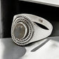 Labradorite Stone 925 Sterling Silver Bezel Cocktail Ring