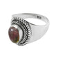 925 Sterling Silver Tourmaline Gemstone Statement Ring