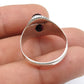 925 Sterling Silver Tourmaline Gemstone Statement Ring