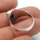 Solid 925 Sterling Silver Blue Tourmaline Gemstone Ring