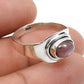 Natural Pink Tourmaline 925 Sterling Silver Ring