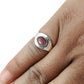 Natural Pink Tourmaline 925 Sterling Silver Ring