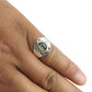 Tourmaline Gemstone 925 Sterling Silver Band Ring Jewelry