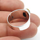 Natural Tiger's Eye Statement Cocktail Ring Jewelry Solid Sterling Silver