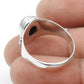 Natural Tiger's Eye Anniversary Cocktail Ring Jewelry 925 Solid Silver