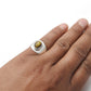 Solid 925 Sterling Silver Natural Tiger Eye Ring For Her