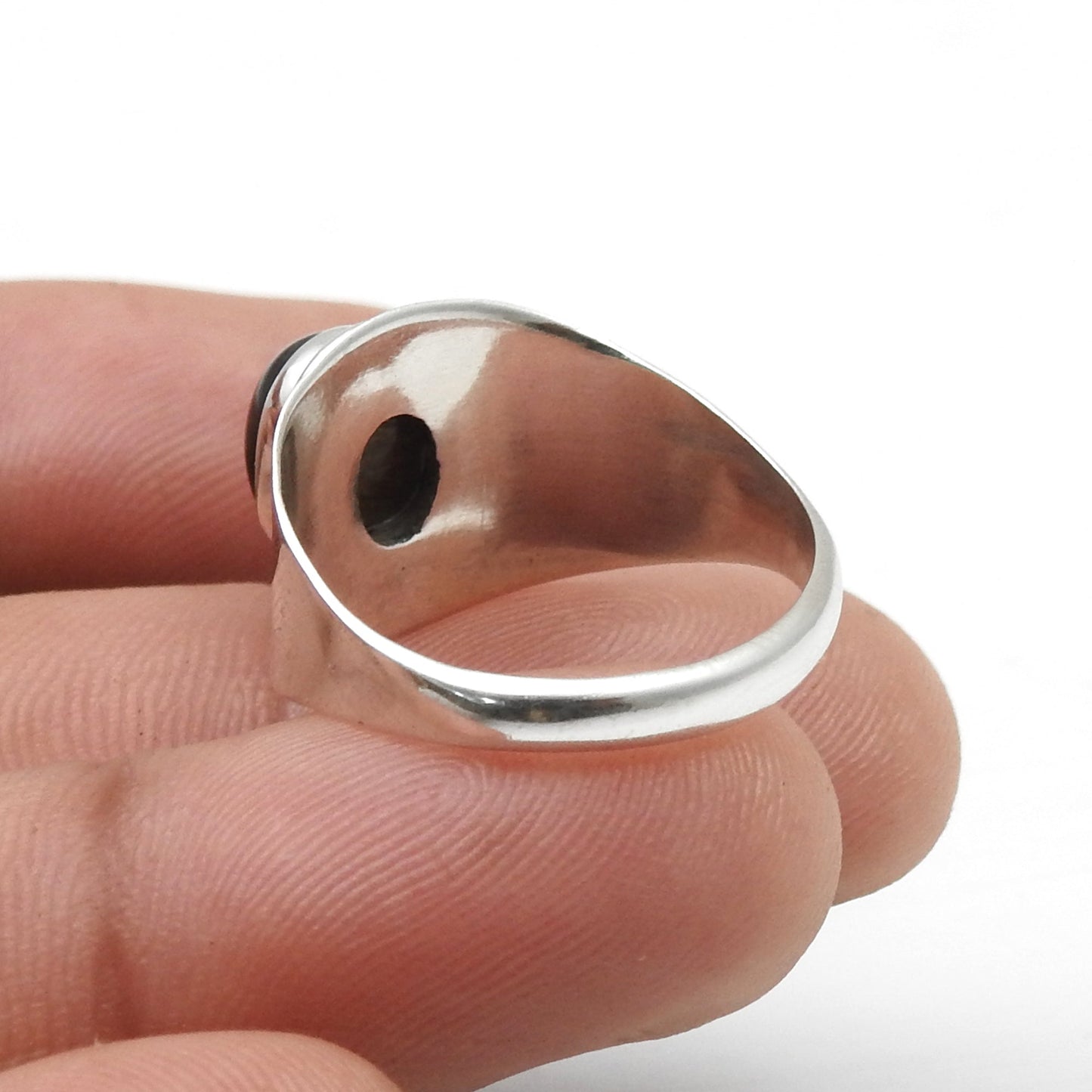 Solid 925 Sterling Silver Natural Tiger Eye Ring For Her